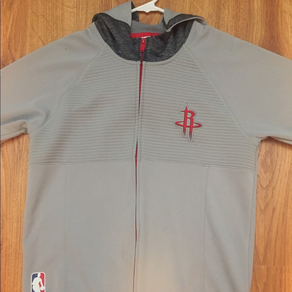 Adidas Houston rockets zip-up jacket